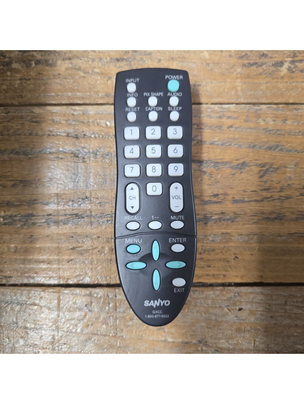 Replacement Remote Control for Sanyo TV GXCC DP19649 DP19648 DP26649 DP26640